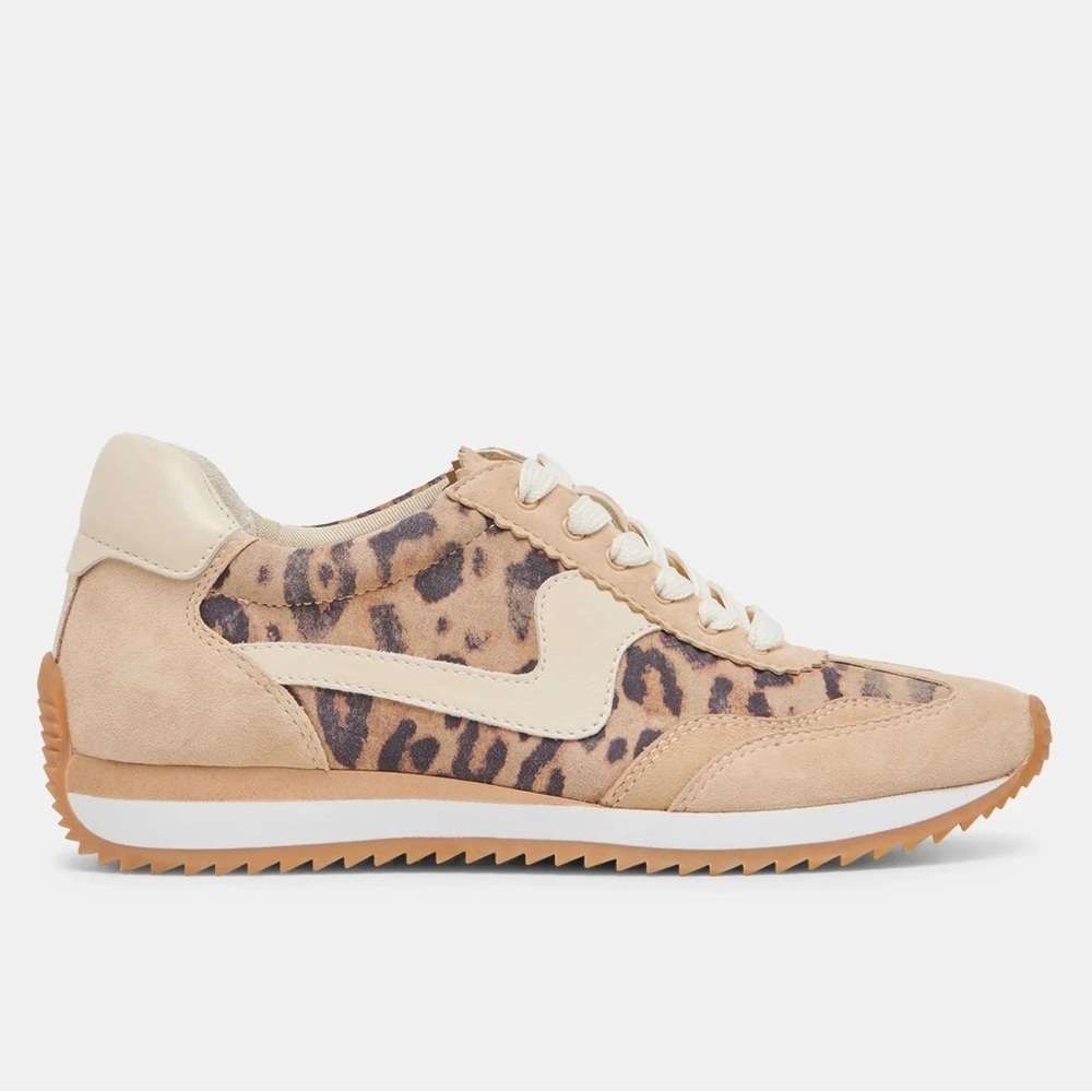 New Dolce Vita B.ntcd Noticed Sneakers Leopard Suede